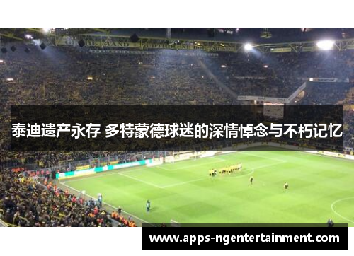 泰迪遗产永存 多特蒙德球迷的深情悼念与不朽记忆